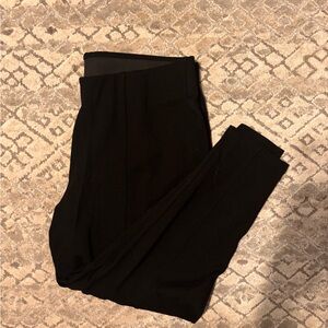 Old Navy | Black | Stevie Ponte-Knit Pull On Pants with Front Seam | XXL
